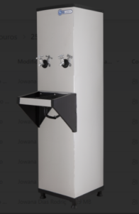 25l_coluna_lado-196x300 Bebedouro Knox 25 Litros com 2 Torneiras de Água Gelada